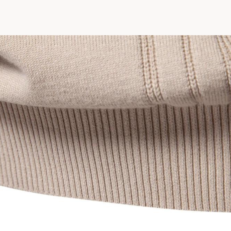 Maas & Mode® | Gestreepte Katoenen Trui voor Heren