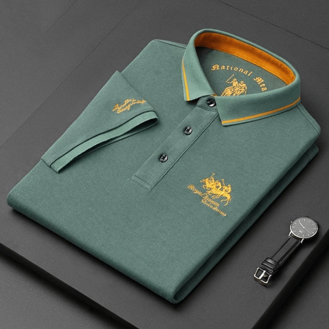 Maas & Mode® | Luxe polo shirt