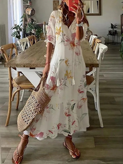 Maas & Mode® | Elegante Boho Jurk