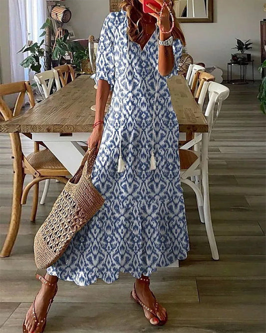 Maas & Mode® | Elegante Boho Jurk