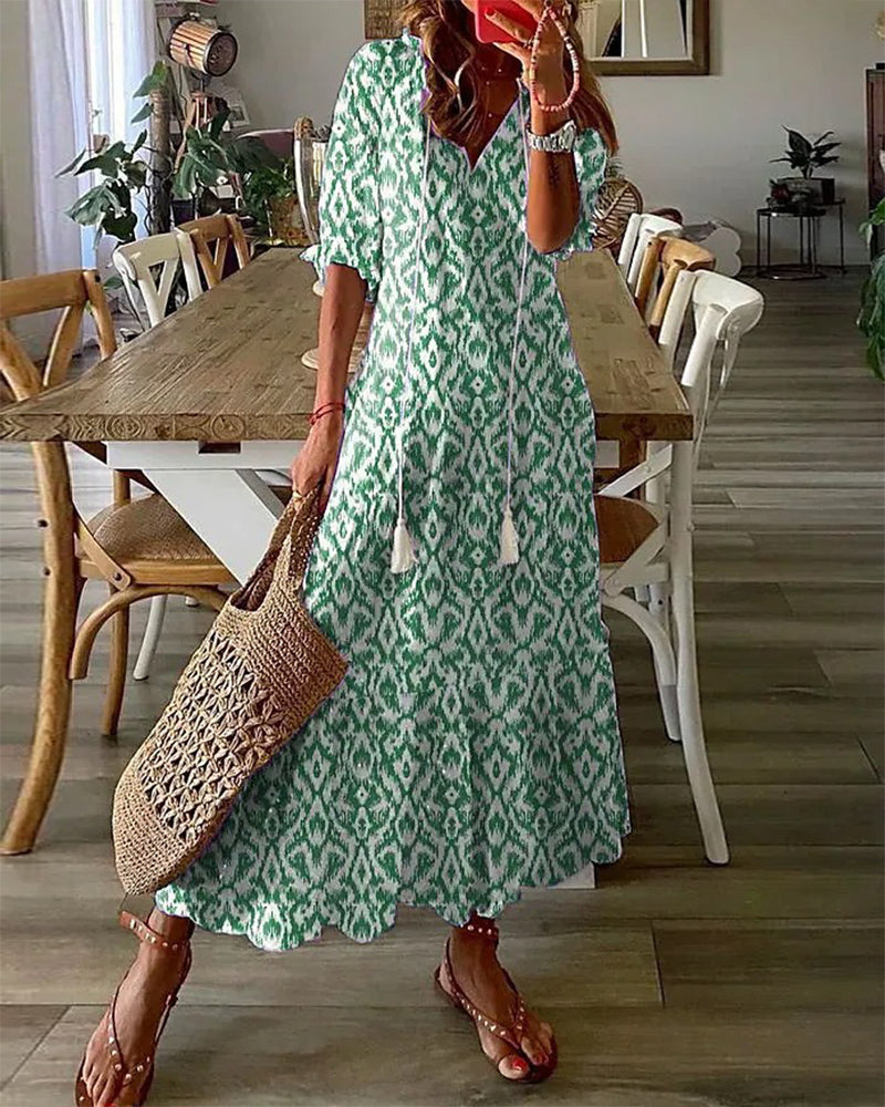 Maas & Mode® | Elegante Boho Jurk