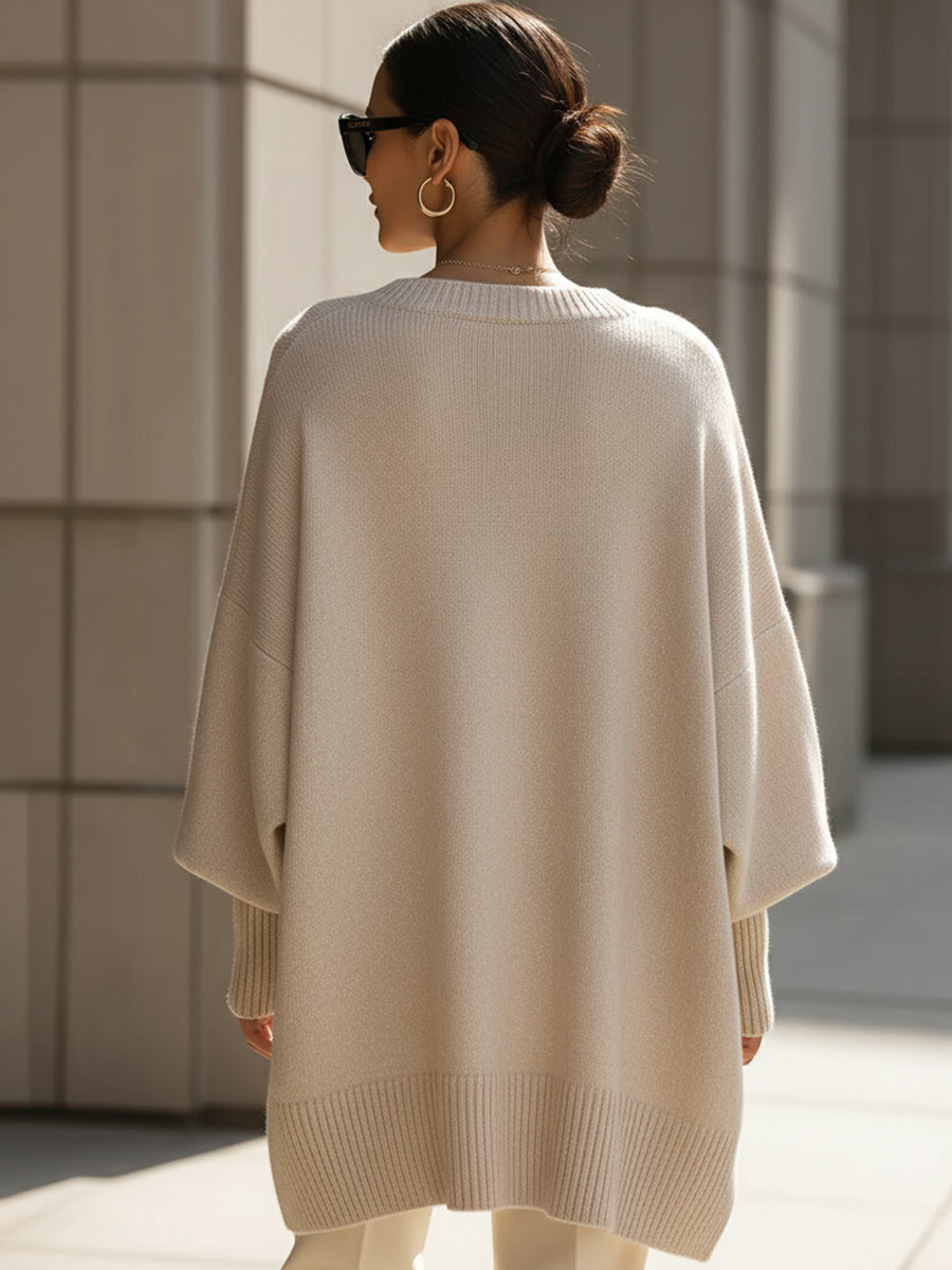 Maas & Mode | Oversized Lange Modieuze Trui