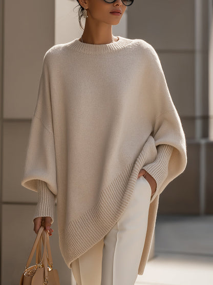 Maas & Mode® | Oversized Lange Modieuze Trui