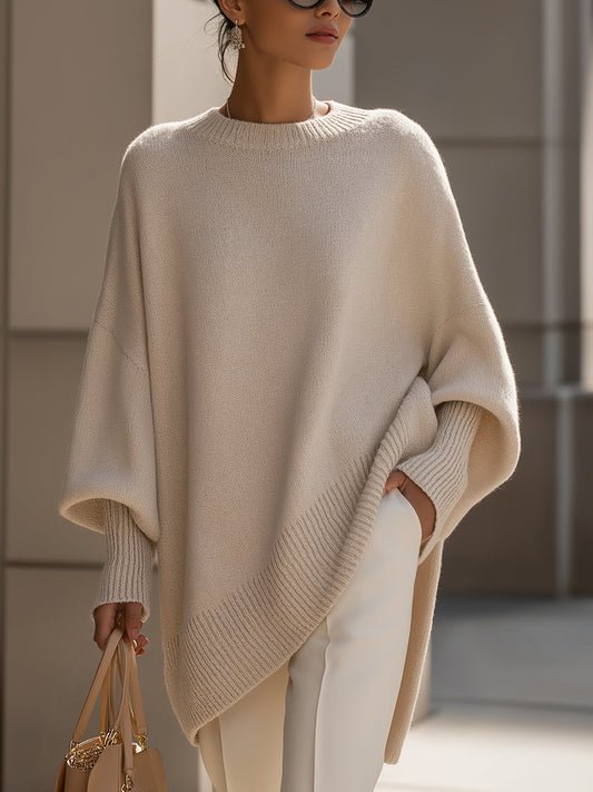 Maas & Mode® | Oversized Lange Modieuze Trui