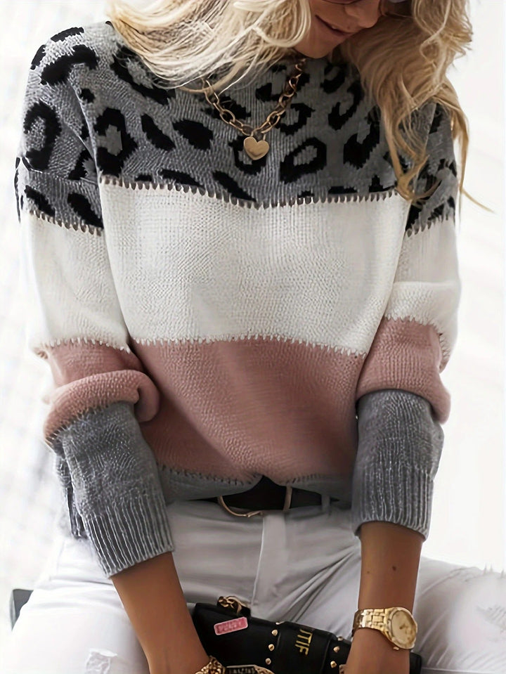 Maas & Mode | Trui Met Luipaardprint