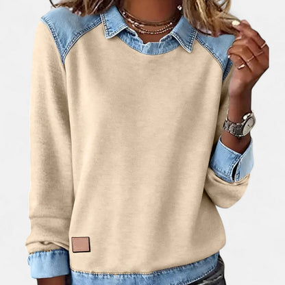 Maas & Mode® | Trendy Lange Mouwen Damestrui