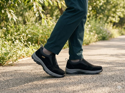 Maas & Mode® | Wandelschoen voor pijnvrije voeten — speciaal voor mensen met brede voeten of voetklachten