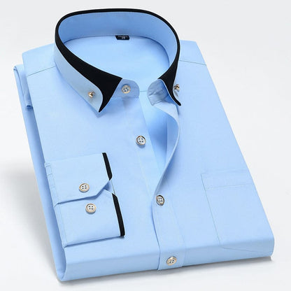 Maas & Mode® | Comfortabel overhemd voor heren