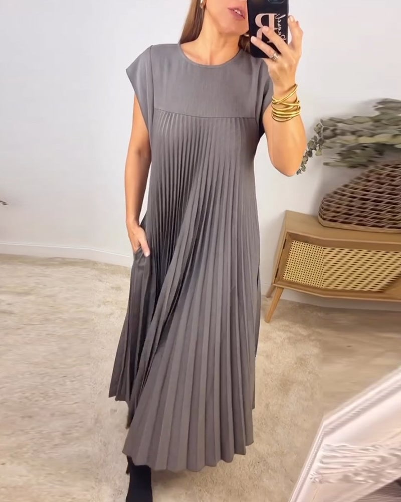 Maas & Mode® | Zomerse Lange Comfortabele Jurk