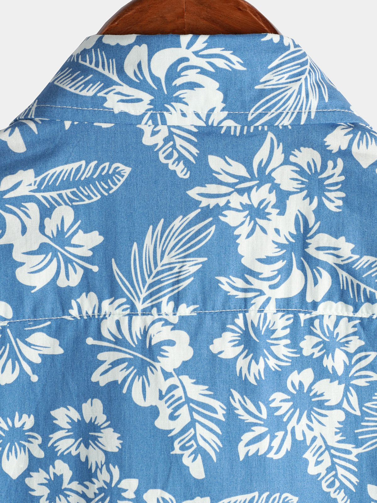 Maas & Mode® | Hawaïblouse met korte mouwen en bloemenpatroon
