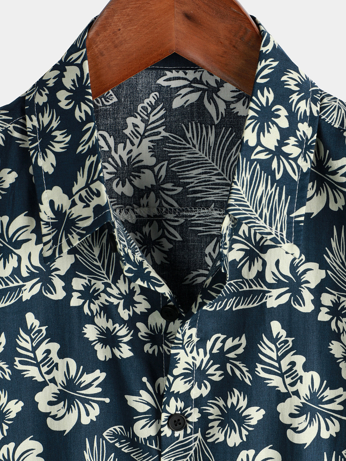 Maas & Mode® | Katoenen Hawaii Overhemd met Korte Mouwen