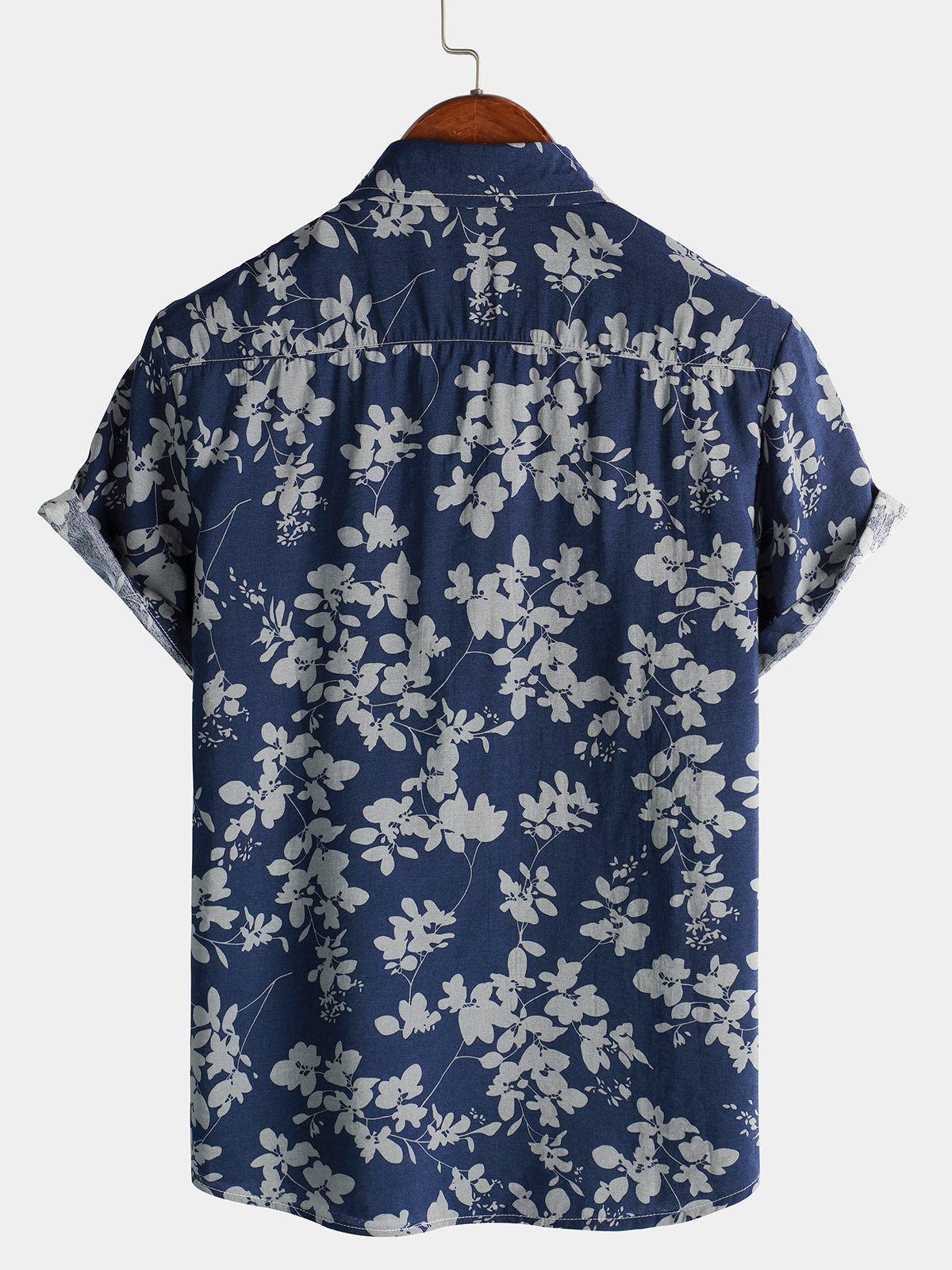 Maas & Mode® | Katoenen Hawaii Overhemd met Korte Mouwen