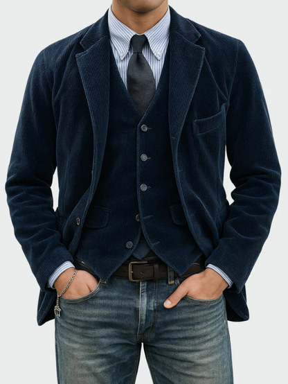 Maas & Mode® | 2-Piece Set: Blazer and Vest