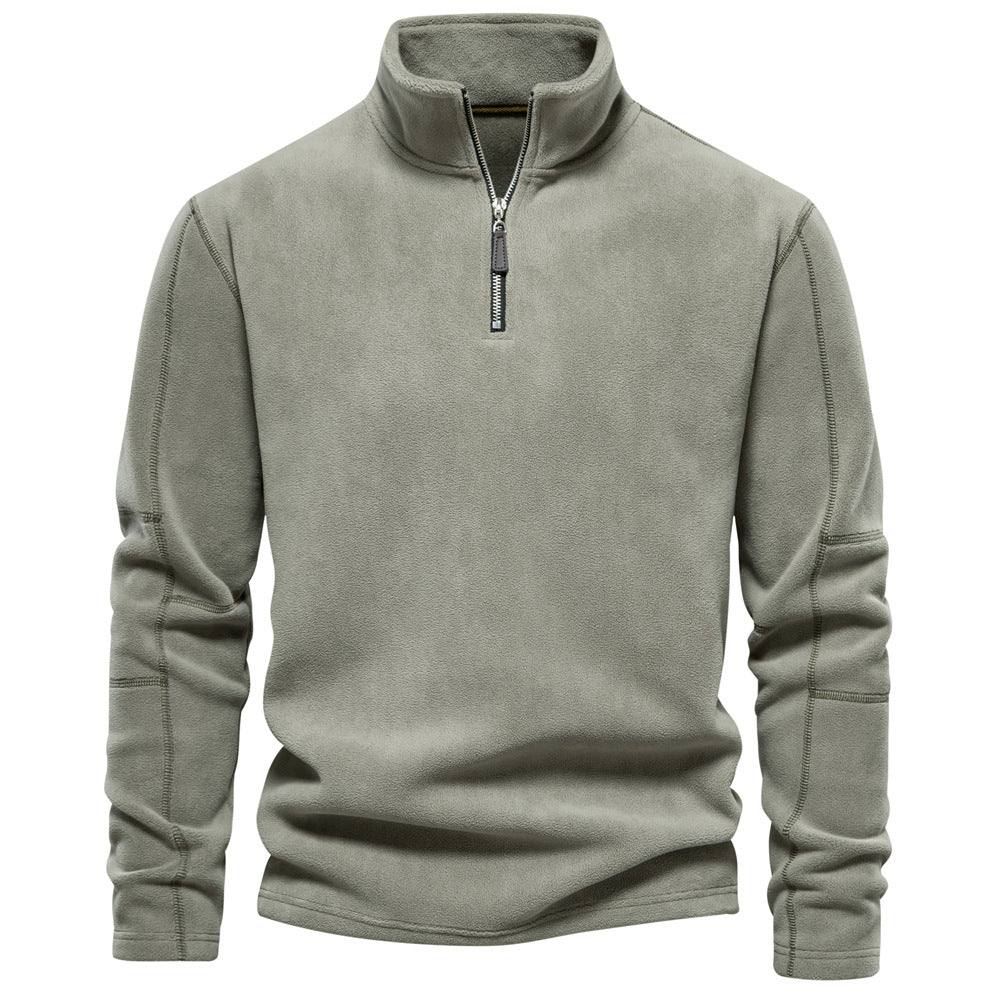 Maas & Mode® | Sweater with Quarter Zip