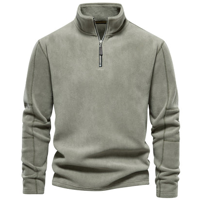 Maas & Mode® | Sweater with Quarter Zip