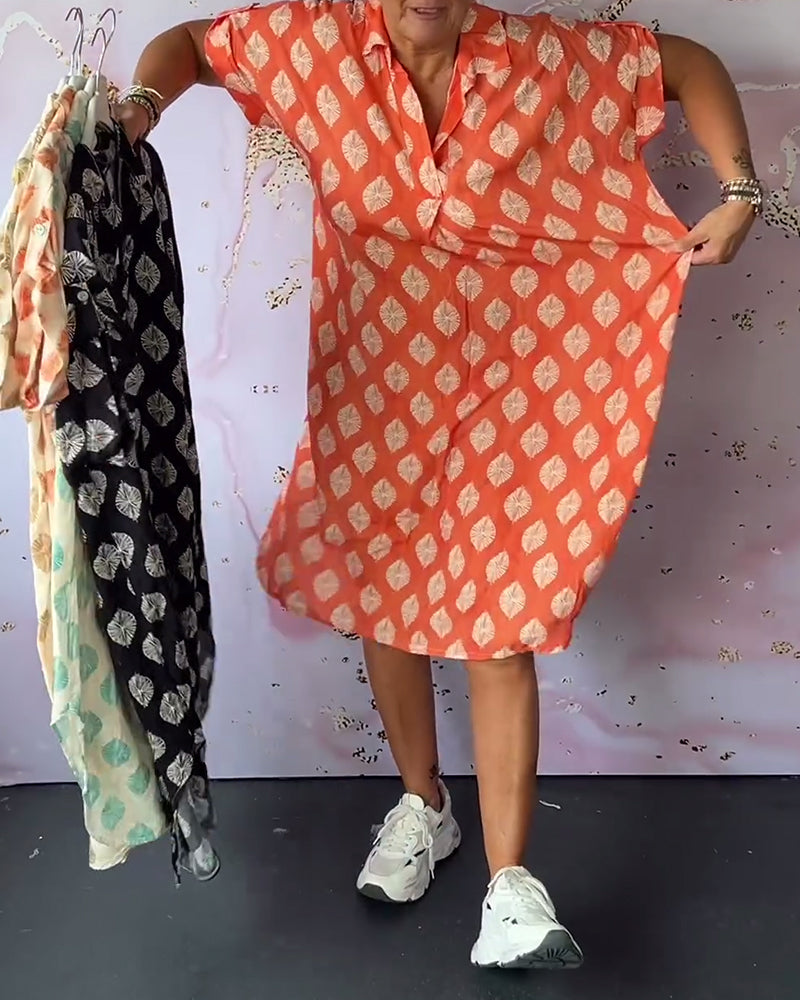 Maas & Mode® | Losse Lente Jurk