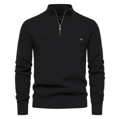 Maas & Mode® | Knitted Zip-Up Sweater