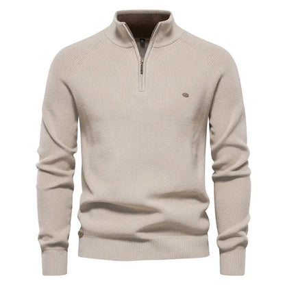 Maas & Mode® | Knitted Zip-Up Sweater