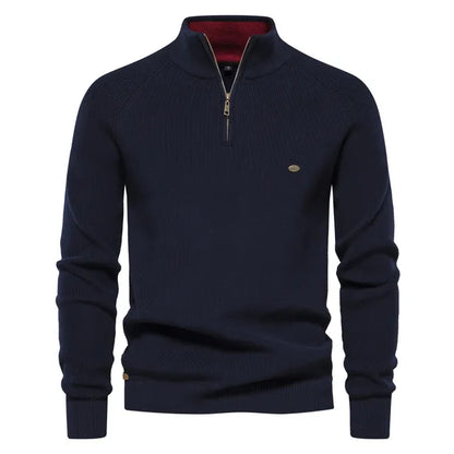 Maas & Mode® | Knitted Zip-Up Sweater