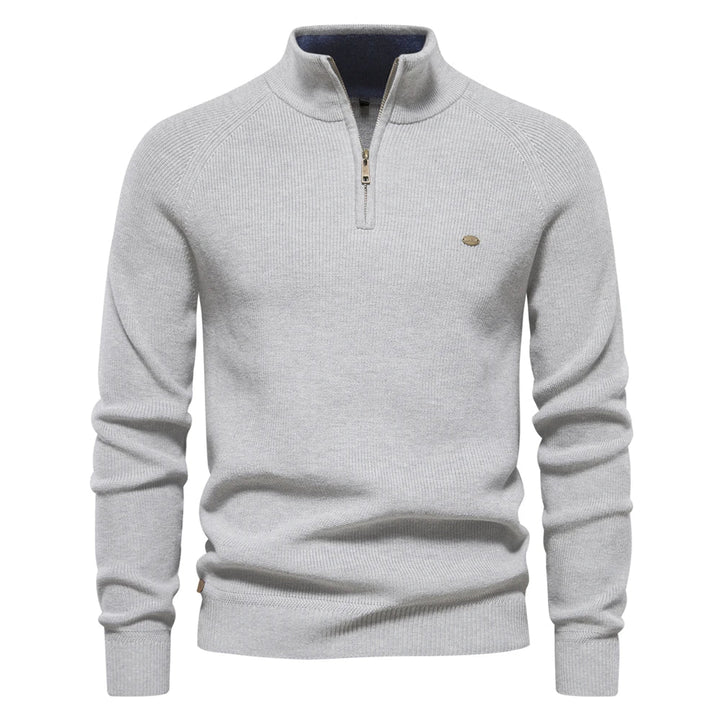 Maas & Mode | Knitted Zip-Up Sweater