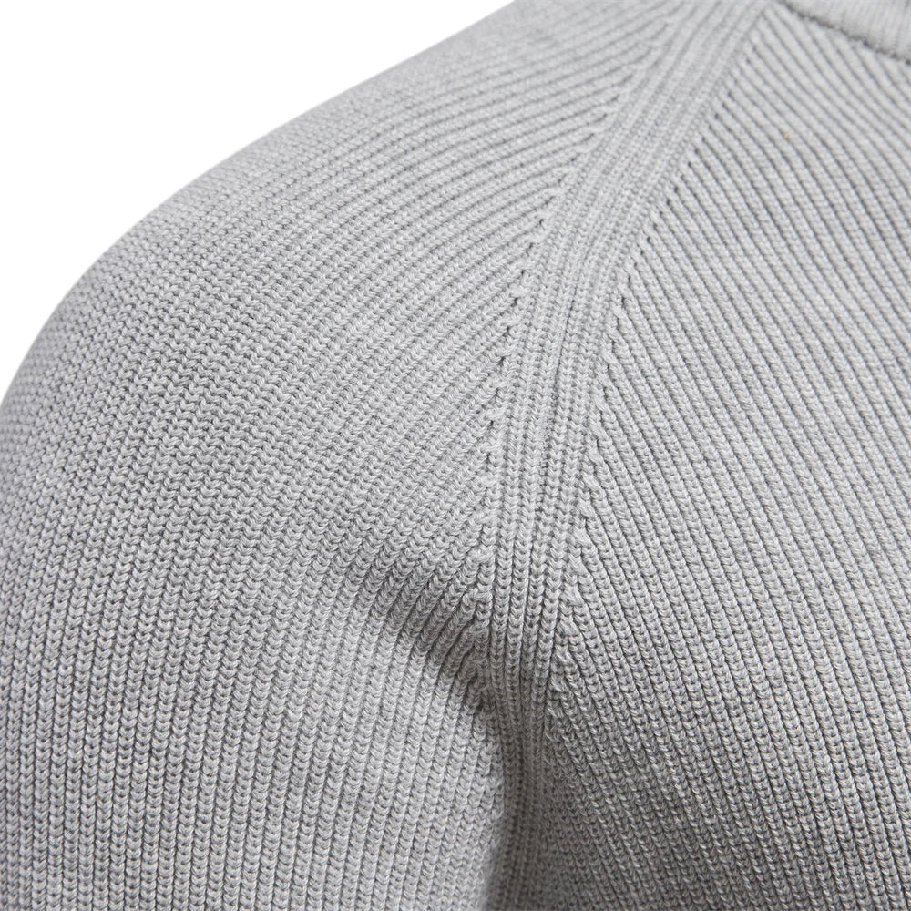 Maas & Mode | Knitted Zip-Up Sweater