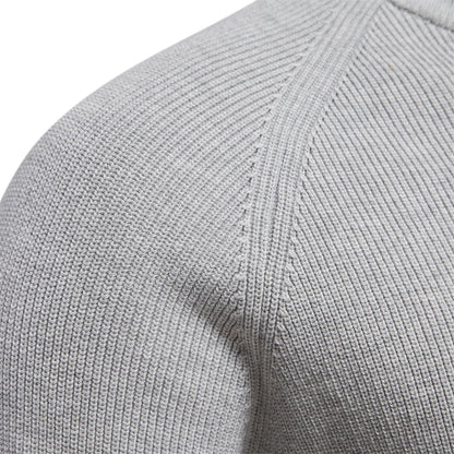 Maas & Mode® | Knitted Zip-Up Sweater