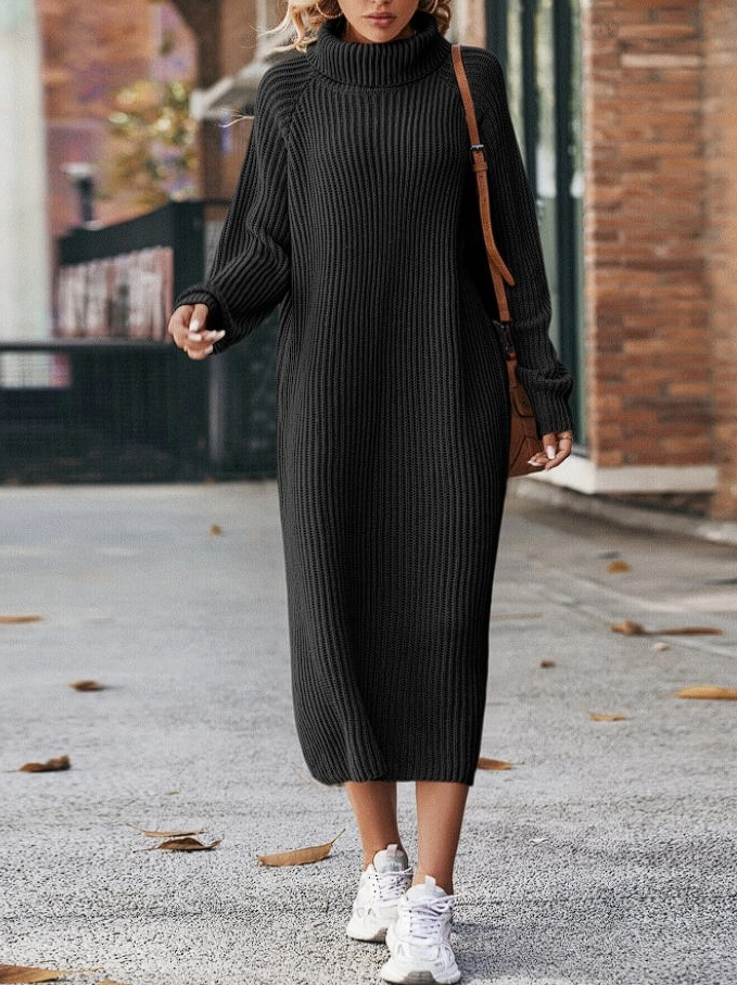 Maas & Mode® | Casual Gebreide Jurk