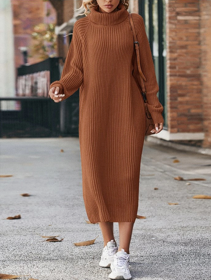 Maas & Mode® | Casual Gebreide Jurk