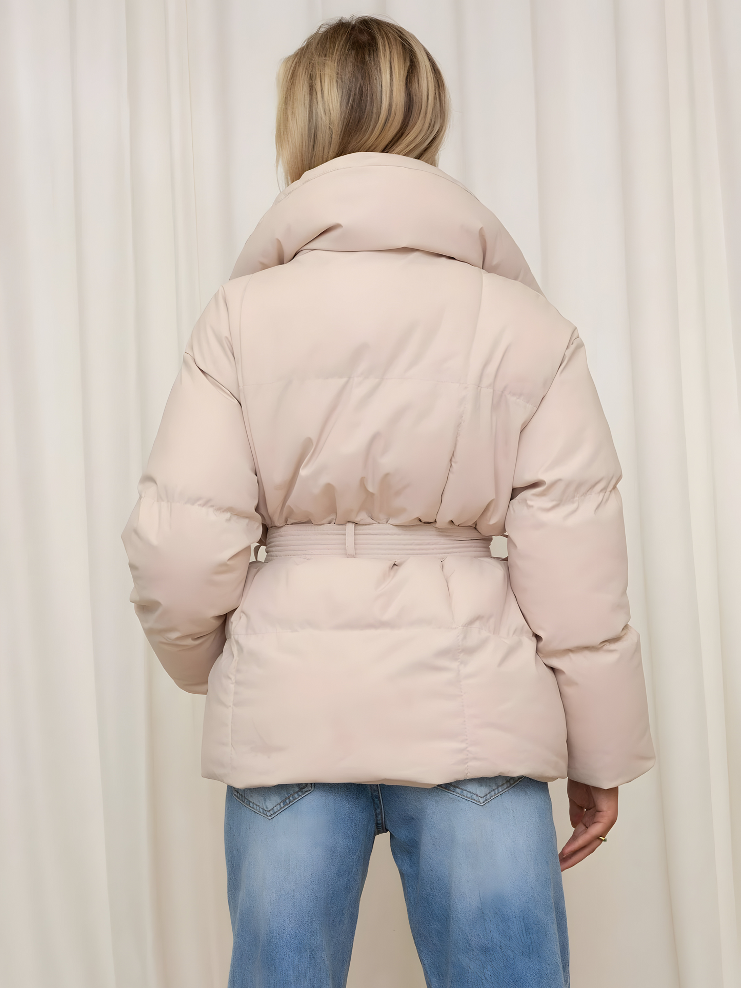 Maas & Mode® | Elegante Gewatteerde Jas