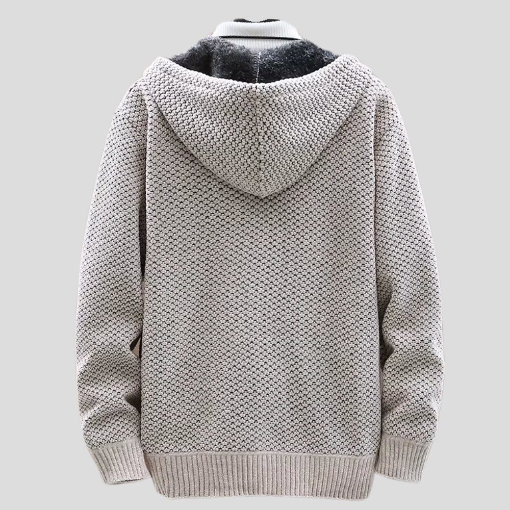 Maas & Mode | Gebreide hoodie