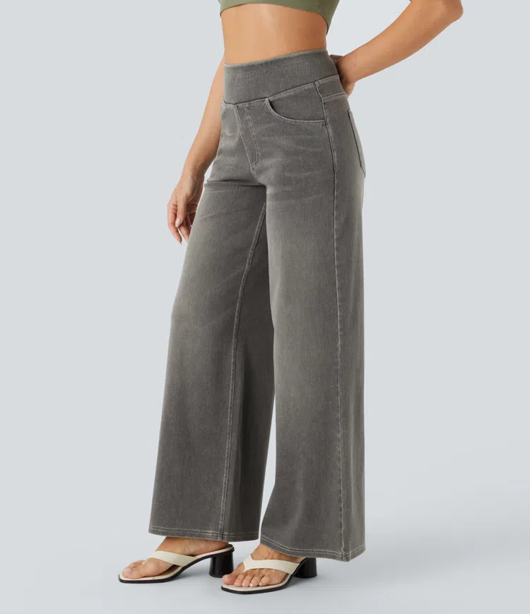 Maas & Mode | Comfortabele jeans met hoge taille