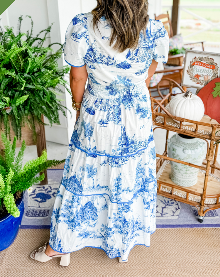 Maas & Mode® | Klassieke Maxi Jurk