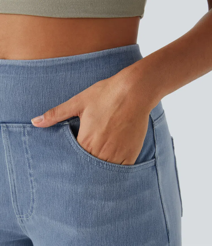 Maas & Mode | Comfortabele jeans met hoge taille
