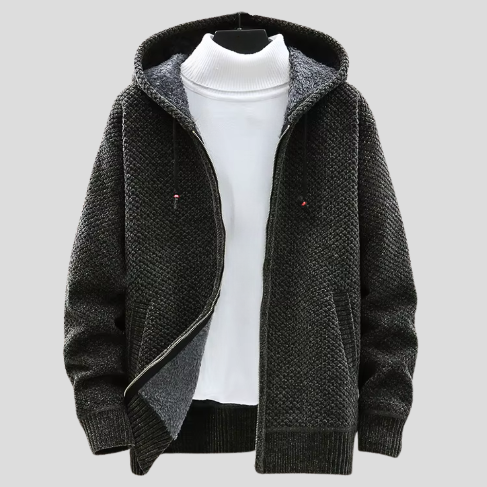 Maas & Mode | Gebreide hoodie
