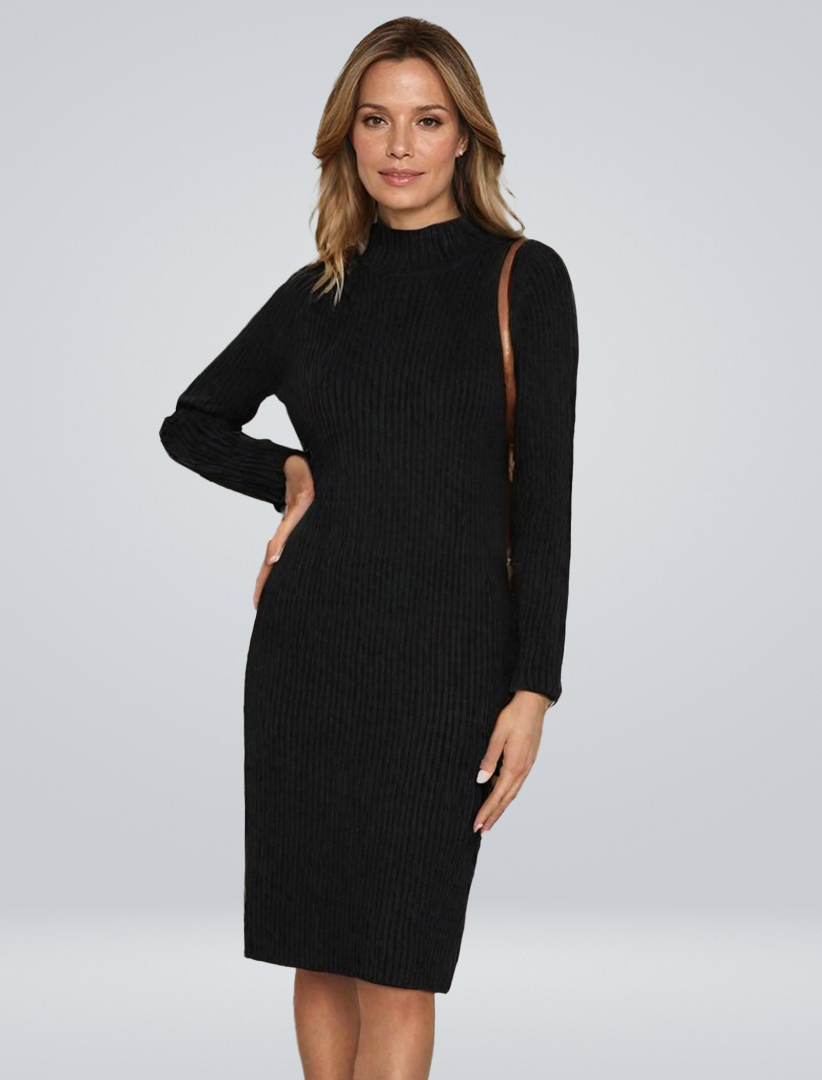 Maas & Mode® | Casual Gebreide Jurk