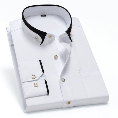 Maas & Mode® | Comfortabel overhemd voor heren