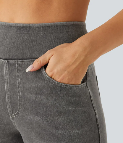 Maas & Mode® | Comfortabele jeans met hoge taille