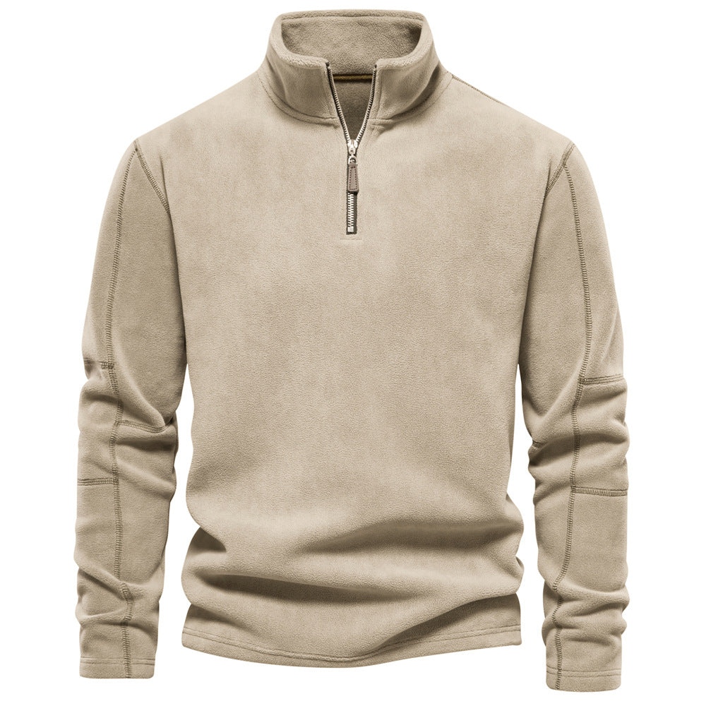 Maas & Mode® | Sweater with Quarter Zip
