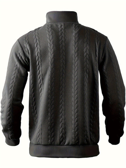 Maas & Mode® | Knitted Zip-Up Jacket