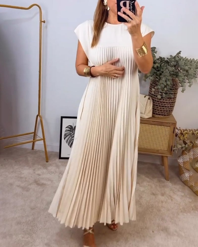 Maas & Mode® | Zomerse Lange Comfortabele Jurk