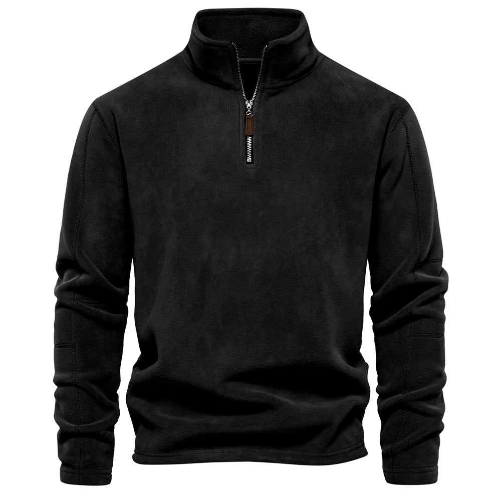 Maas & Mode® | Sweater with Quarter Zip