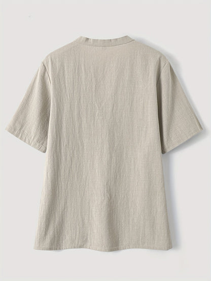 Maas & Mode® | Elegante V-Hals Blouse