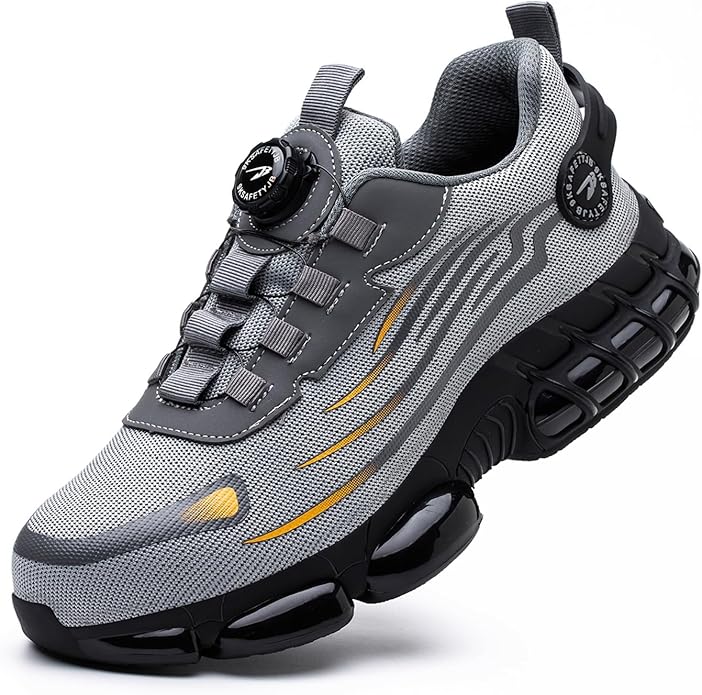 Maas & Mode® | Orthopedische S3 Veiligheids-Schoen | Anti-slip | Breed Voetbed