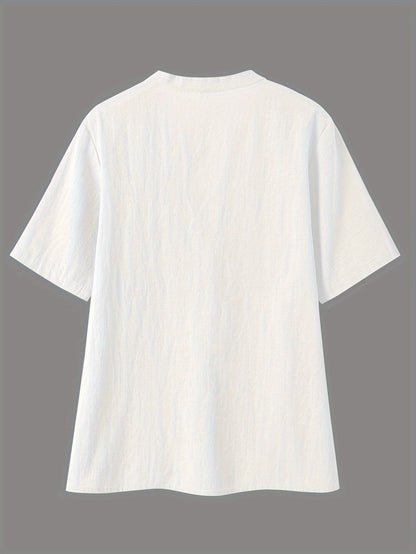 Maas & Mode® | Elegante V-Hals Blouse