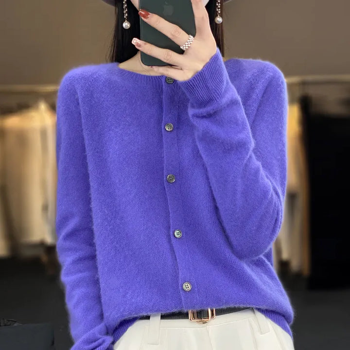Maas & Mode | Elegante Knoopjes Cardigan