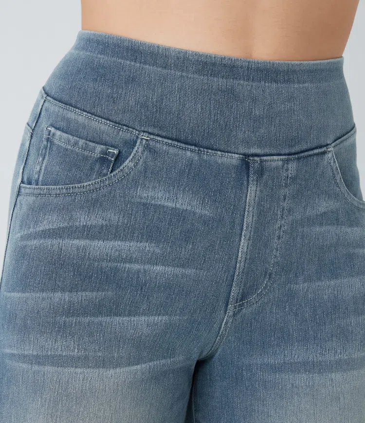 Maas & Mode | Comfortabele jeans met hoge taille