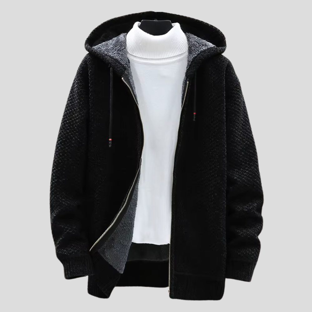 Maas & Mode | Gebreide hoodie