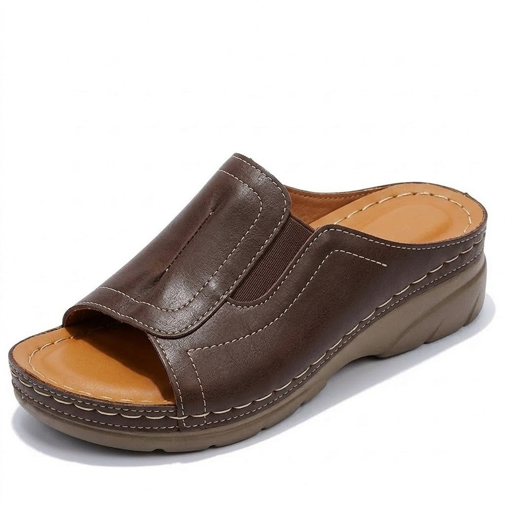 Maas & Mode® | Orthopedische Slippers voor hielspoor, brede voeten & artrose