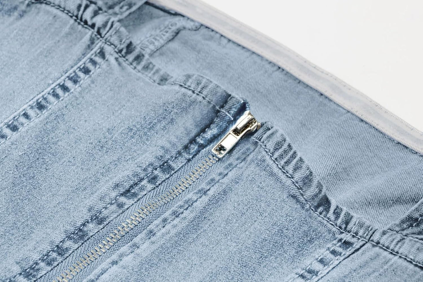 Maas & Mode® | luchtige Denim jurk