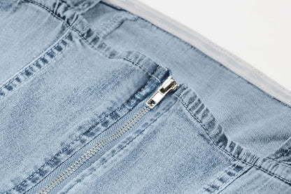 Maas & Mode® | luchtige Denim jurk
